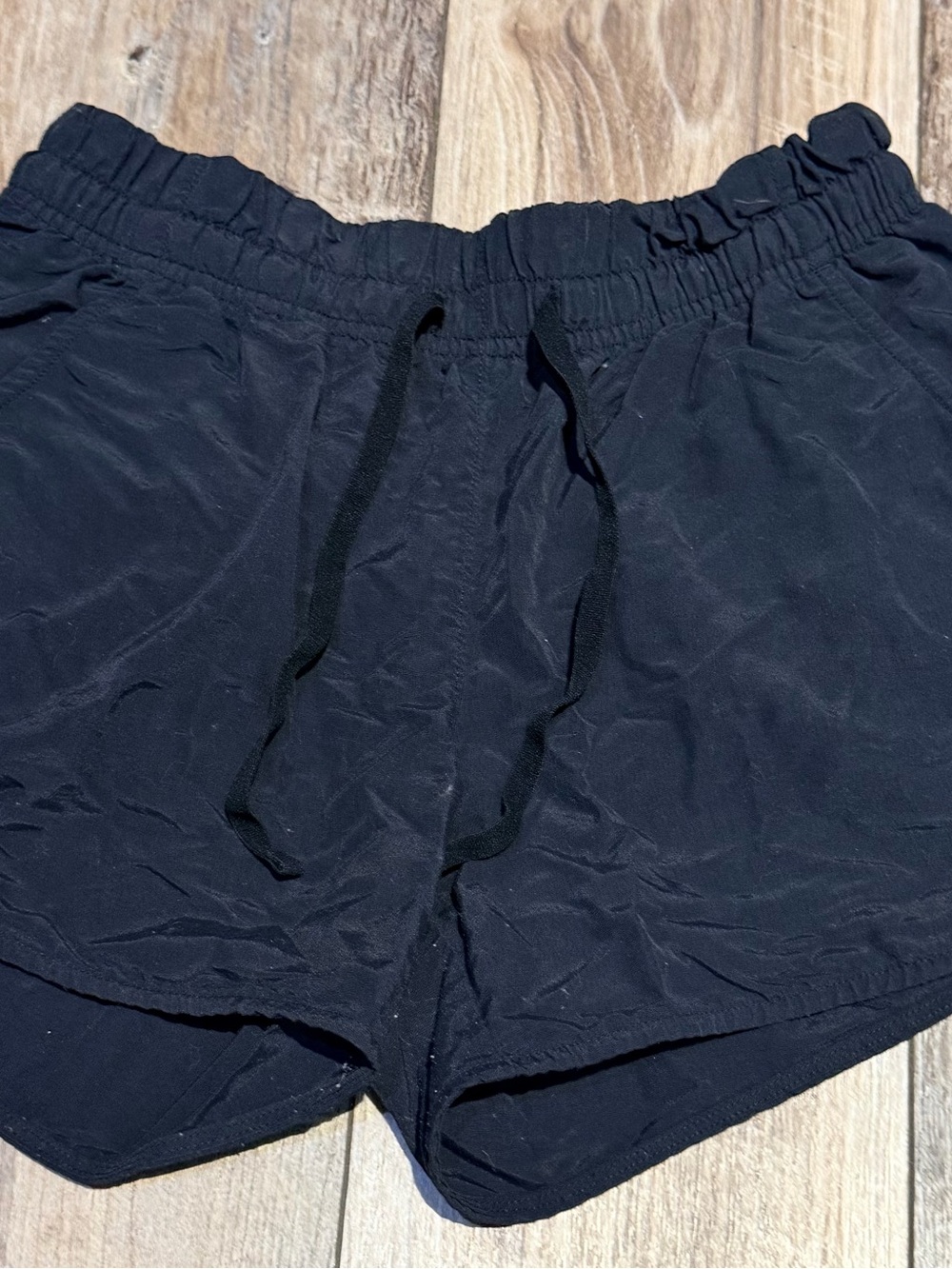 The North Face Black Athletic Drawstring Shorts